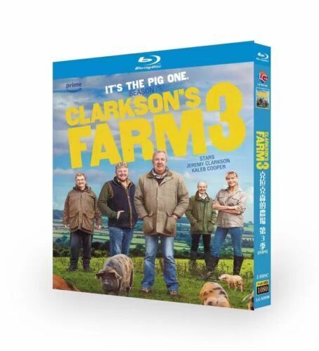 Clarkson's Farm:Season 3 2024 2-Disc All RegionPlay Seal Box NEW Blu-ray