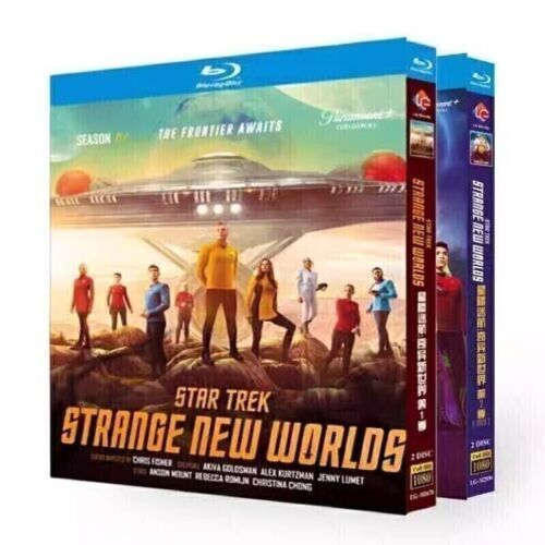 Star Trek: Strange Worlds : Season 1-2 4-Disc All RegionPlay 1080P Seal Box NEW Blu-ray
