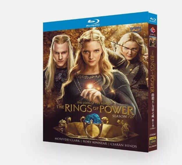 The Lord of the Rings: The Rings of Power Season 2 2-Disc All RegionPlay 1080P Seal Box NEW Blu-ray