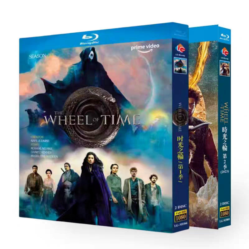 The Wheel of Time: Season 1-2 4-Disc All RegionPlay 1080P Seal Box NEW Blu-ray