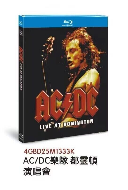 AC/DC: Live at Donington: 1-Disc All RegionPlay 1080P Seal Box NEW Blu-ray