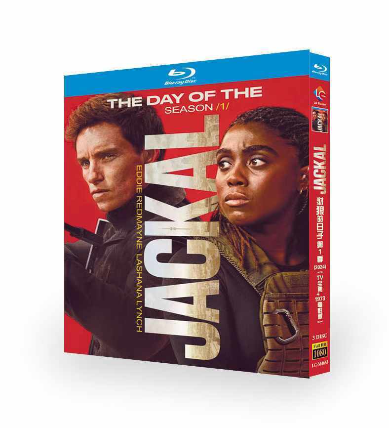 The Day of the Jackal: Season 1 2024 +1973 3-Disc All RegionPlay 1080P Seal Box NEW Blu-ray