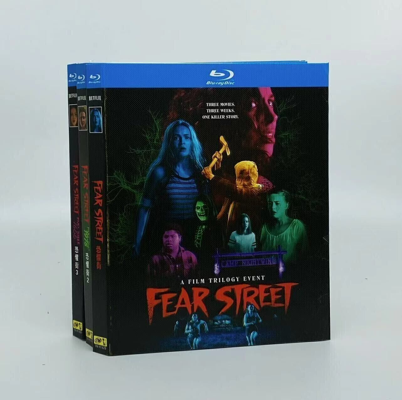 Fear Street : 1-3 3-Disc All RegionPlay 1080P Seal Box NEW Blu-ray