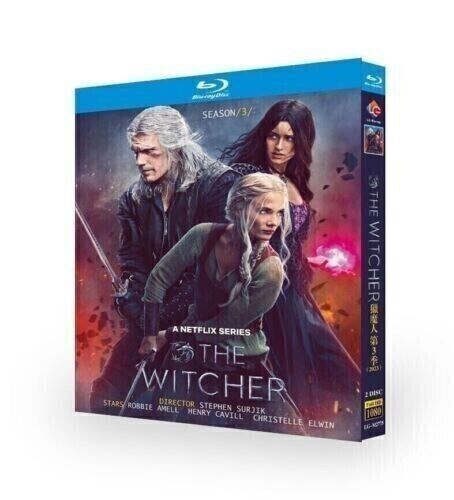 The Witcher Season 3 (2023) 2-Disc All RegionPlay Seal Box NEW Blu-ray