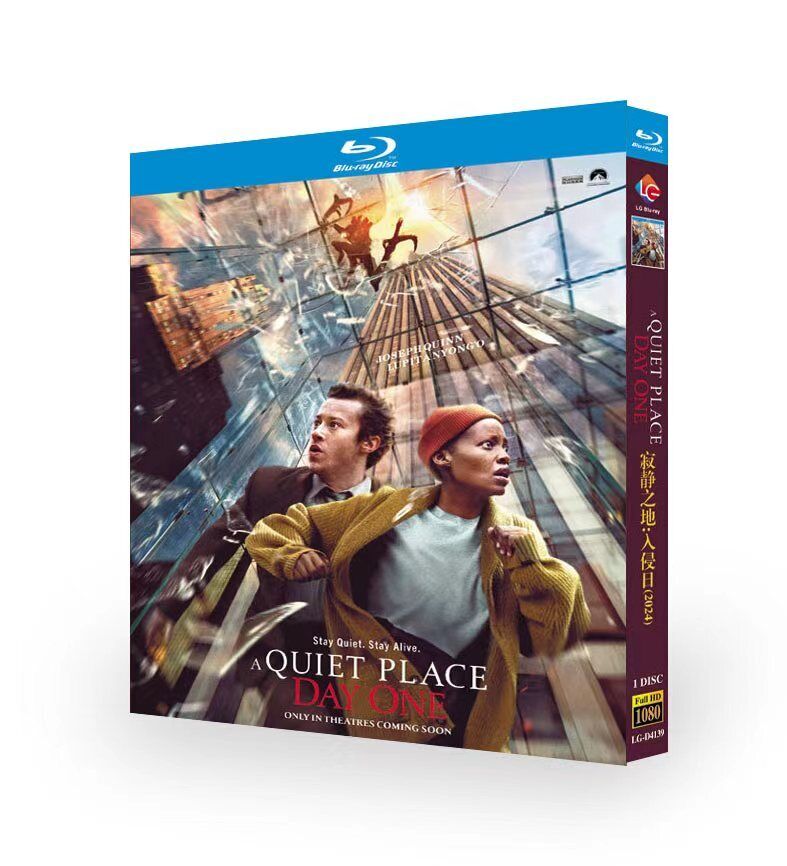 A Quiet Place: Day One: 2024 1-Disc All RegionPlay 1080P Seal Box NEW Blu-ray