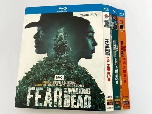 Fear the Walking Dead:Season (1-7) 12-Disc All RegionPlay Seal Box NEW Blu-ray
