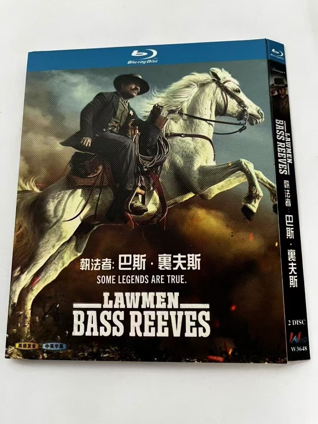 Lawmen: Bass Reeves:(2023) 2-Disc All RegionPlay Seal Box NEW Blu-ray