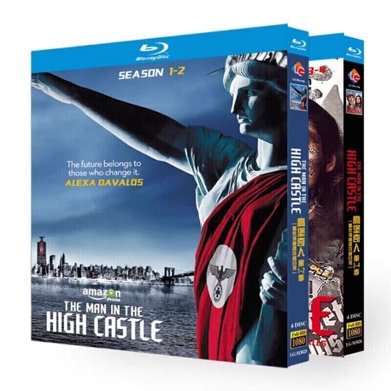 The Man in the High Castle: Season 1-4 8-Disc All RegionPlay 1080P Seal Box NEW Blu-ray