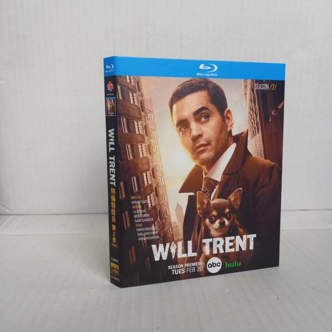 Will Trent: Season 2 2024 2-Disc All RegionPlay 1080P Seal Box NEW Blu-ray