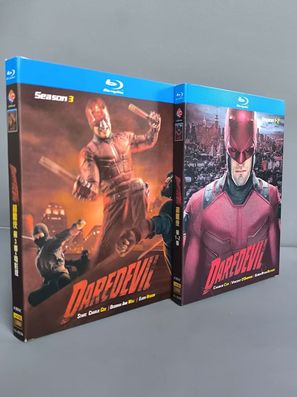 Daredevil Season 1-3: 8-Disc All RegionPlay 1080P Seal Box NEW Blu-ray