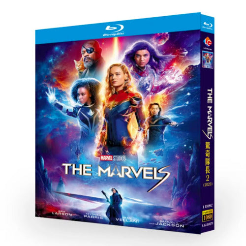 The Marvels 2: 2023 1-Disc All RegionPlay 1080P Seal Box NEW Blu-ray