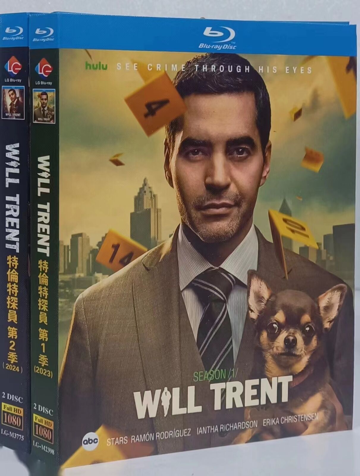 Will Trent: Season 1-2 2024 4-Disc All RegionPlay 1080P Seal Box NEW Blu-ray
