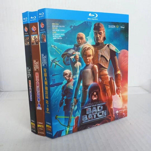 Star Wars: The Bad Batch:Season (1-3) 6-Disc All RegionPlay Seal Box NEW Blu-ray
