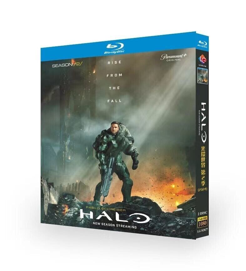 Halo:Season 2 (2024) 2-Disc All RegionPlay Seal Box NEW Blu-ray