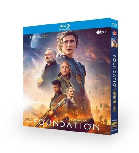 Foundation: Season 2 2023 2-Disc All RegionPlay 1080P Seal Box NEW Blu-ray