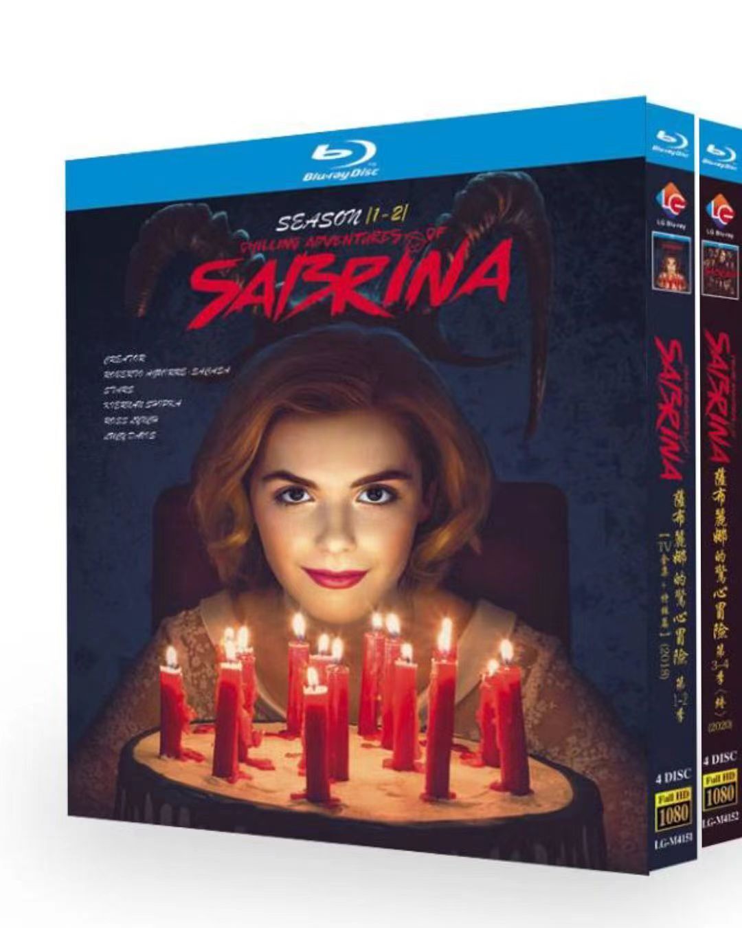 Chilling Adventures of Sabrina Season 1-4 8-Disc All RegionPlay Seal Box NEW Blu-ray