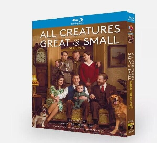 All Creatures Great and Small: Season 5 2-Disc All RegionPlay 1080P Seal Box NEW Blu-ray