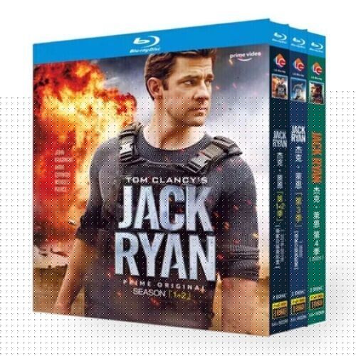 Jack Ryan: Season 1-4 7-Disc All RegionPlay 1080P Seal Box NEW Blu-ray