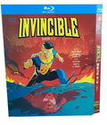 Invincible Season 1-2: 3-Disc All RegionPlay 1080P Seal Box NEW Blu-ray