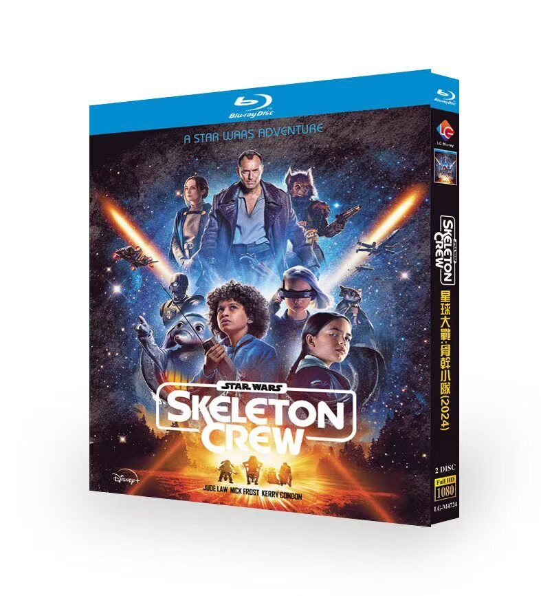 Star Wars: Skeleton Crew (2024) 2-Disc All RegionPlay Seal Box NEW Blu-ray