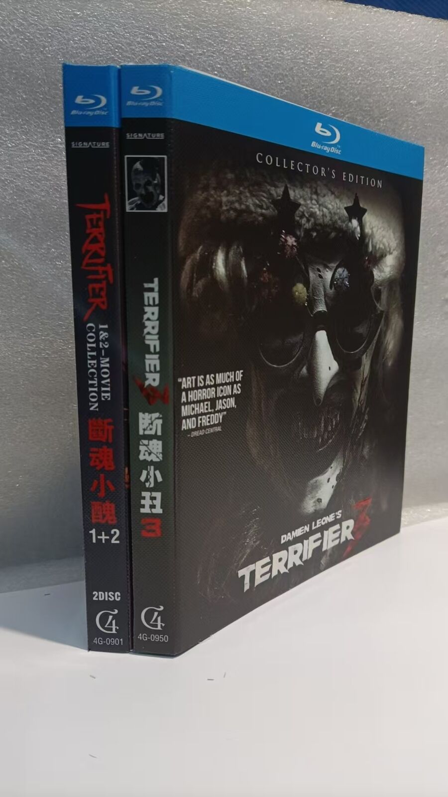 Terrifier 1+2+3: 3-Disc All RegionPlay 1080P Seal Box NEW Blu-ray