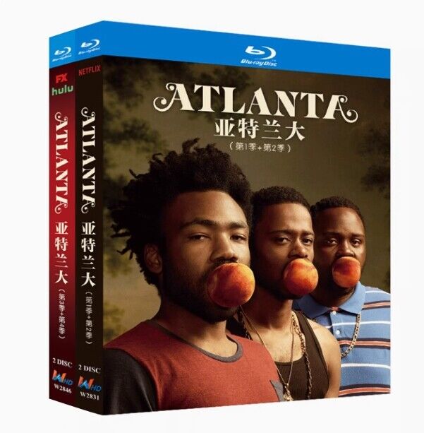 Atlanta Season 1-4: 2022 4-Disc All RegionPlay 1080P Seal Box NEW Blu-ray