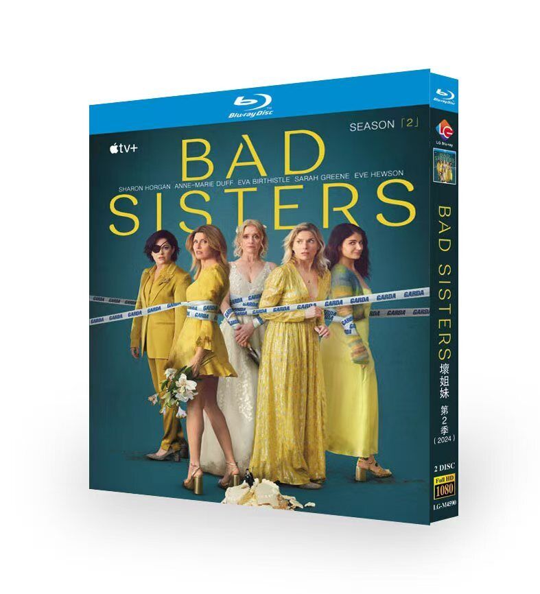 Bad Sisters:Season 2 2024 2-Disc All RegionPlay Seal Box NEW Blu-ray