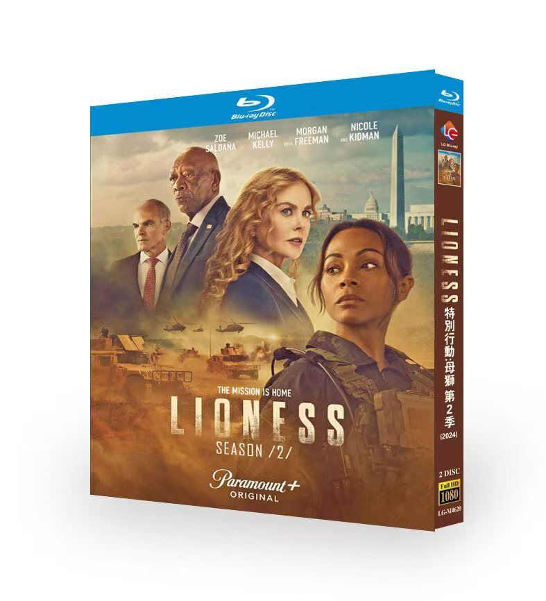 Lioness: Season 2 2024 2-Disc All RegionPlay 1080P Seal Box NEW Blu-ray