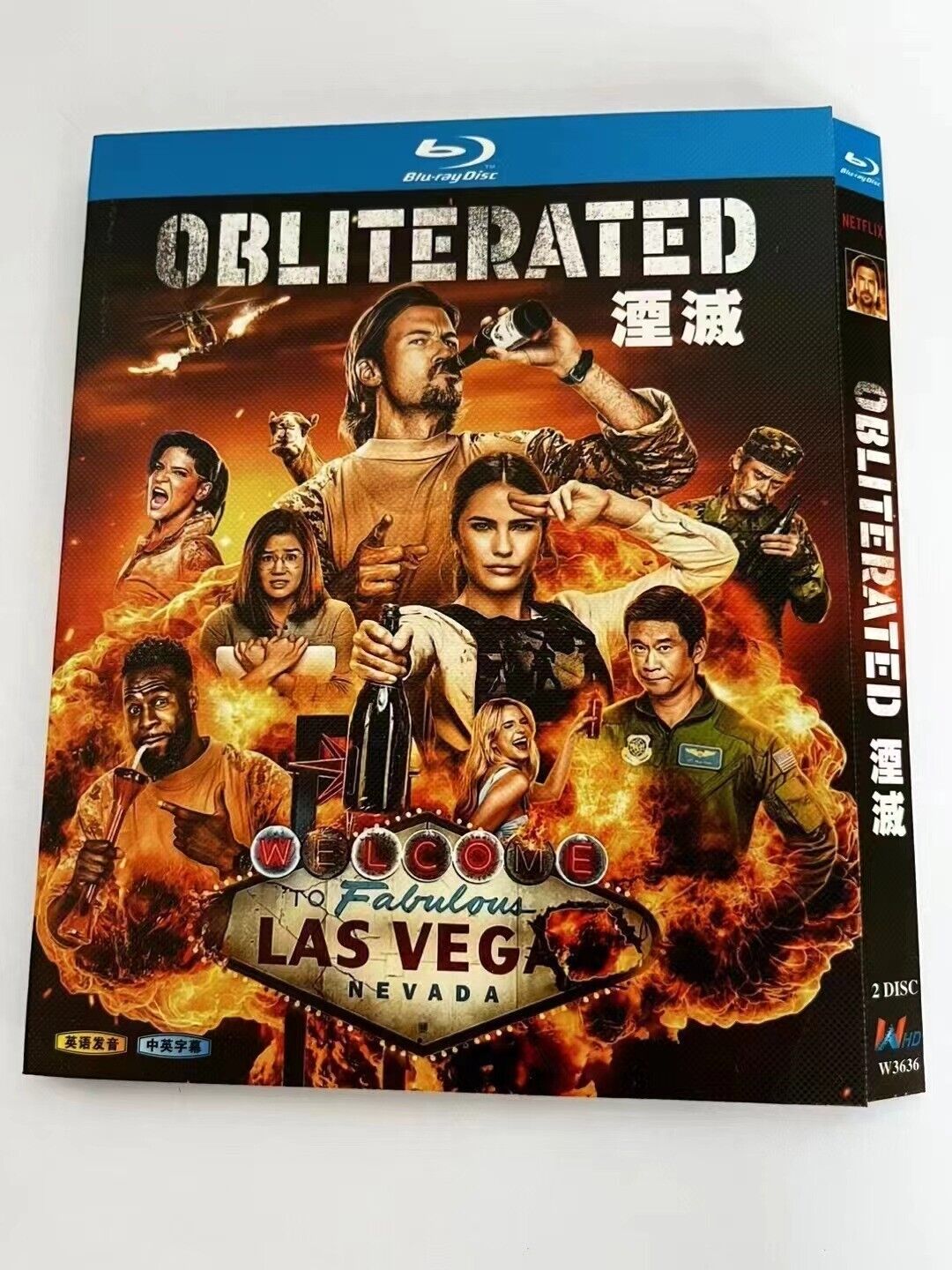 Obliterated: 2023 2-Disc All RegionPlay 1080P Seal Box NEW Blu-ray