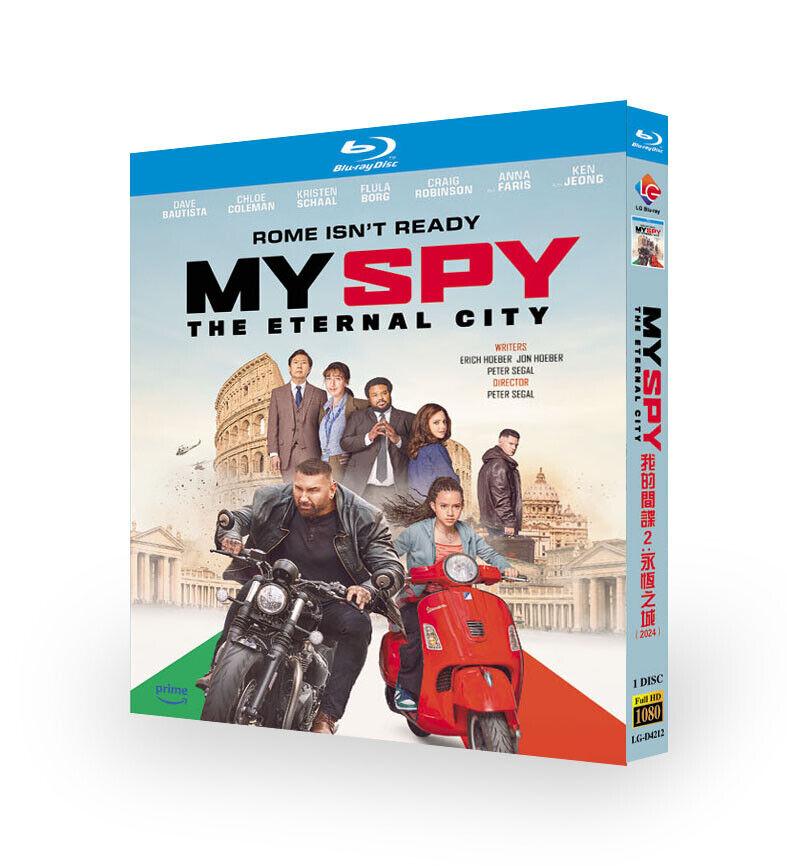 My Spy: The Eternal City: 2024 1-Disc All RegionPlay 1080P Seal Box NEW Blu-ray