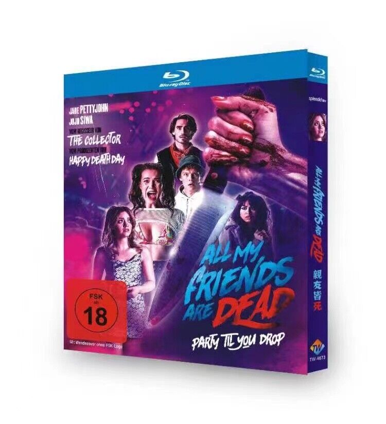 All My Friends Are Dead: 2024 1-Disc All RegionPlay 1080P Seal Box NEW Blu-ray