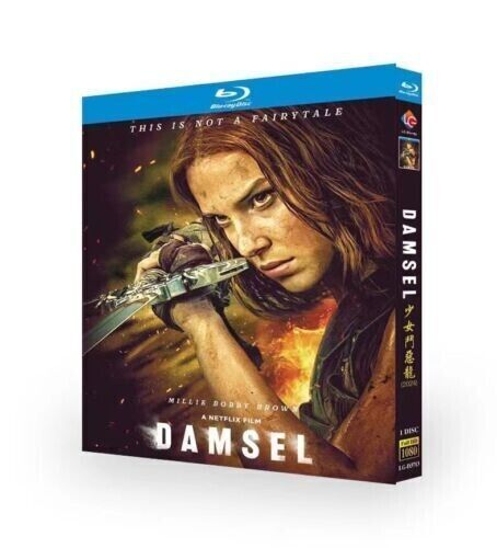 Damsel: 2024 1-Disc All RegionPlay 1080P Seal Box NEW Blu-ray