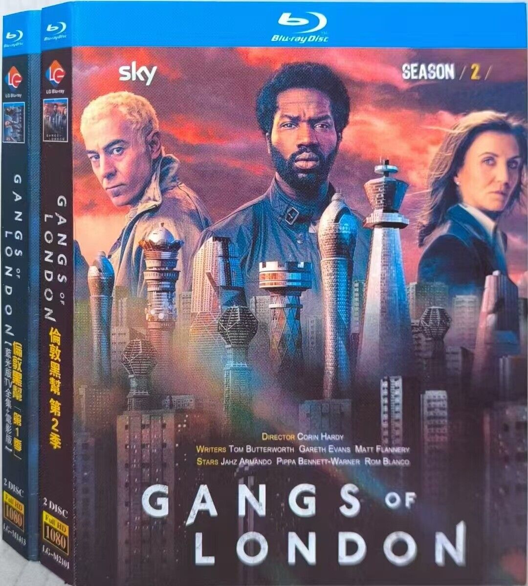 Gangs of London Season 1-2: 2-Disc All RegionPlay 1080P Seal Box NEW Blu-ray