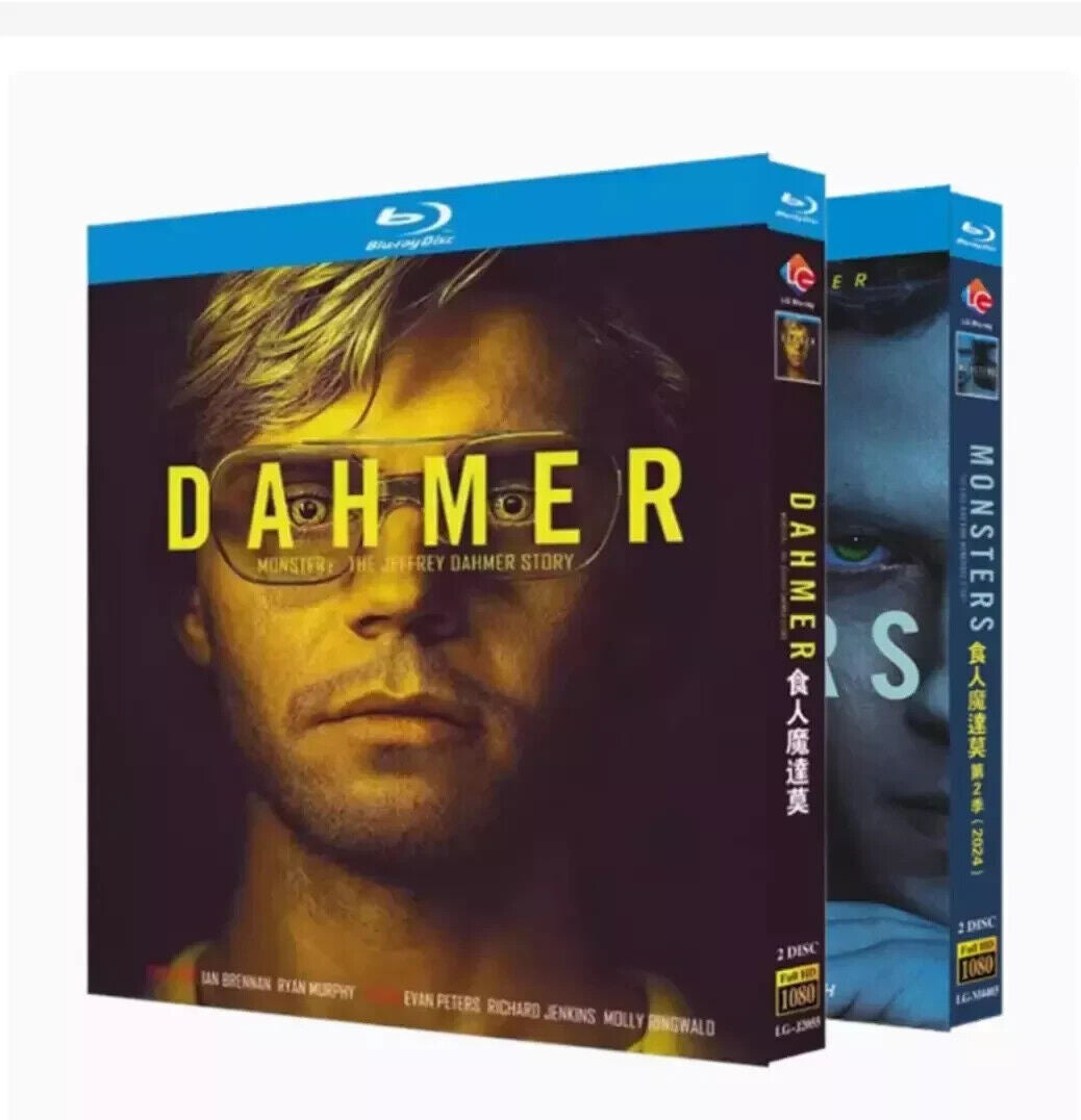 DAHMER - Monster Season 1-2 4-Disc All RegionPlay 1080P Seal Box NEW Blu-ray