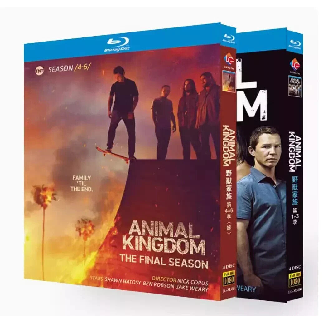 Animal Kingdom 1-6 8-Disc All RegionPlay 1080P Seal Box NEW Blu-ray