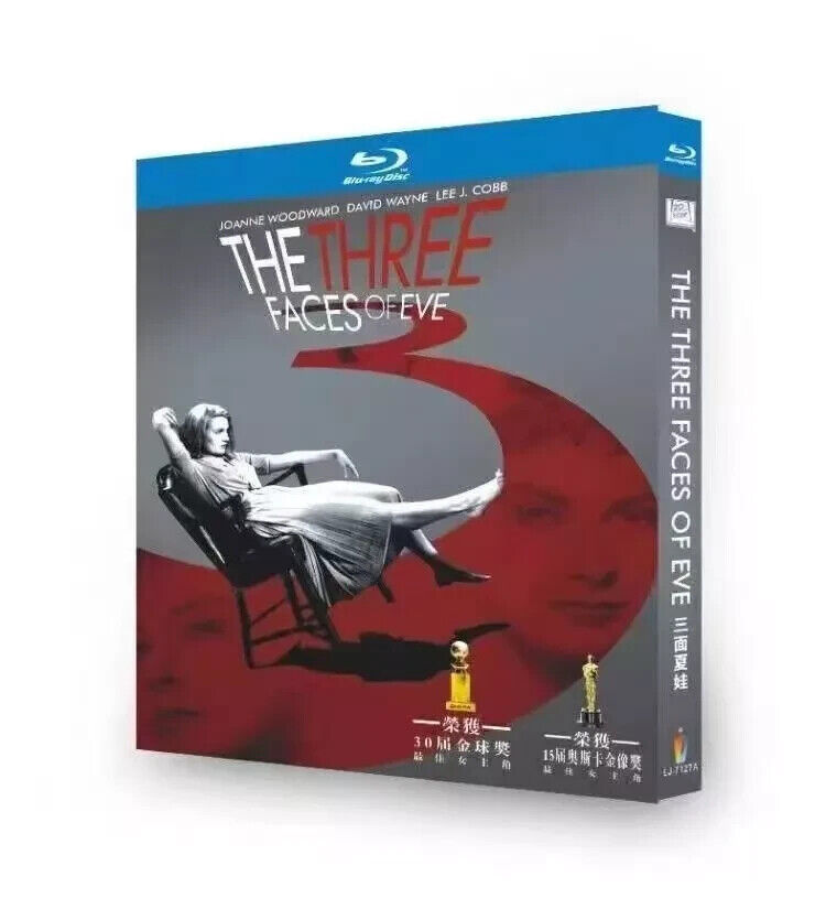 The Three Faces of Eve (1957) 1-Disc All RegionPlay 1080P Seal Box NEW Blu-ray