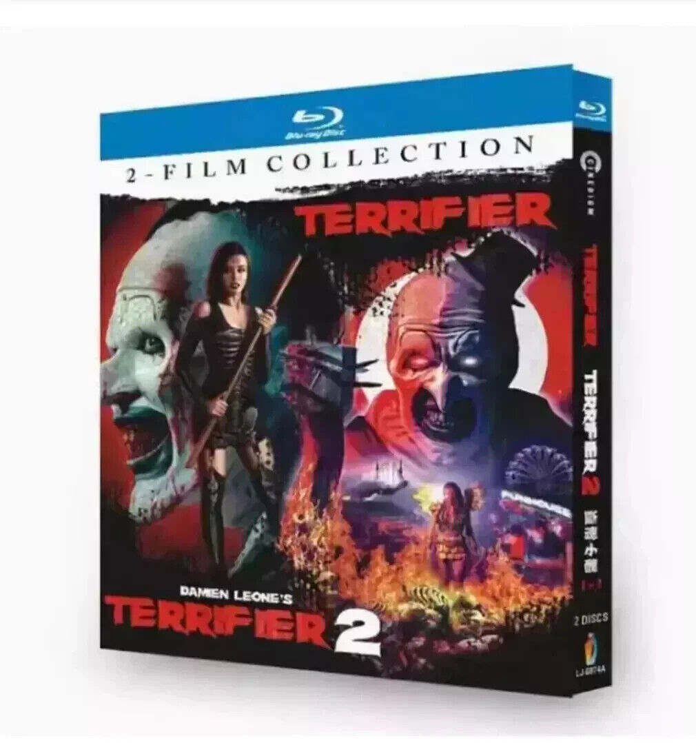Terrifier Season 1-2 2-Disc All RegionPlay 1080P Seal Box NEW Blu-ray