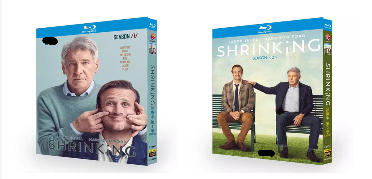 Shrinking Season 1-2 (2024) 4-Disc All RegionPlay 1080P Seal Box NEW Blu-ray