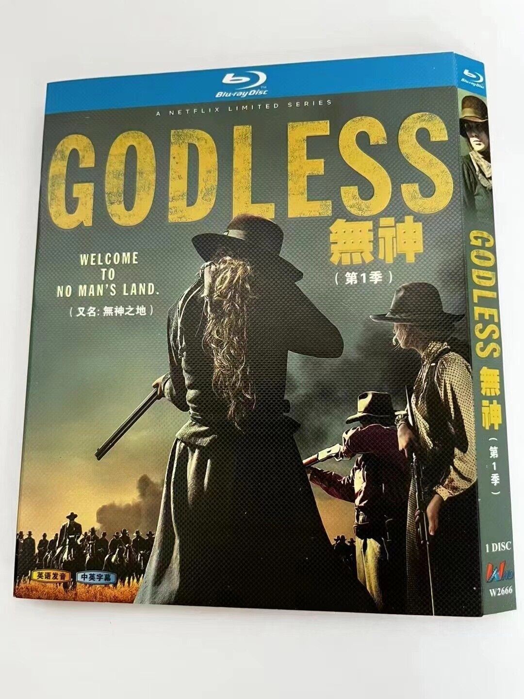 Godless: 2017 1-Disc All RegionPlay 1080P Seal Box NEW Blu-ray