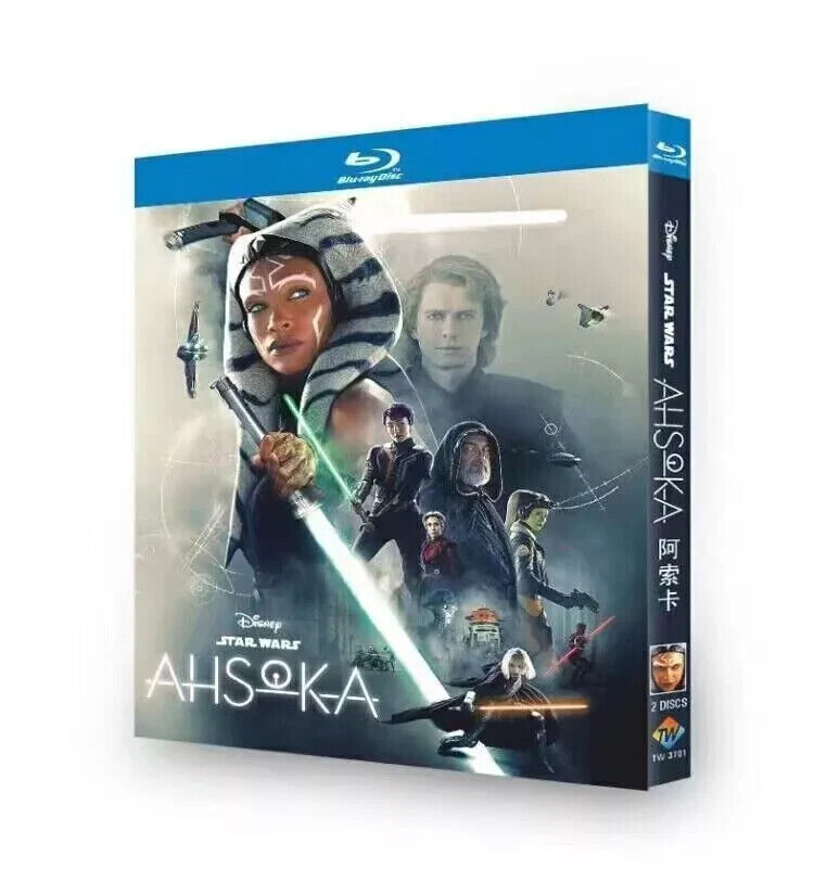 Ahsoka (2023) 2-Disc All RegionPlay 1080P Seal Box NEW Blu-ray
