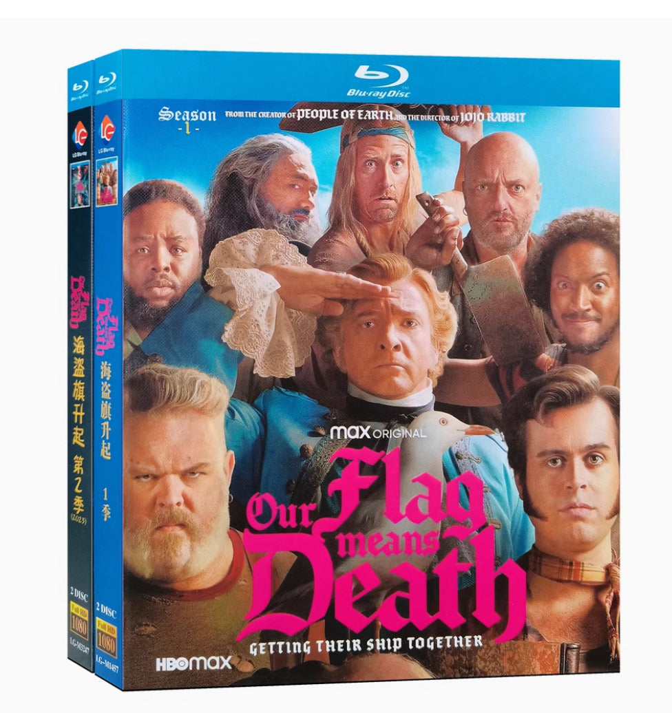 Our Flag Means Death Season 1-2 4-Disc All RegionPlay 1080P Seal Box NEW Blu-ray