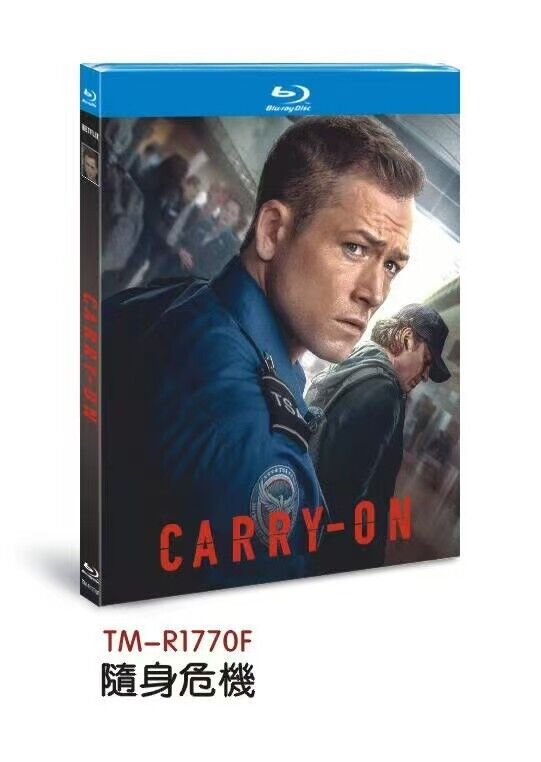 Carry-On (2024) merican Action 1-Disc All RegionPlay 1080P Seal Box NEW Blu-ray