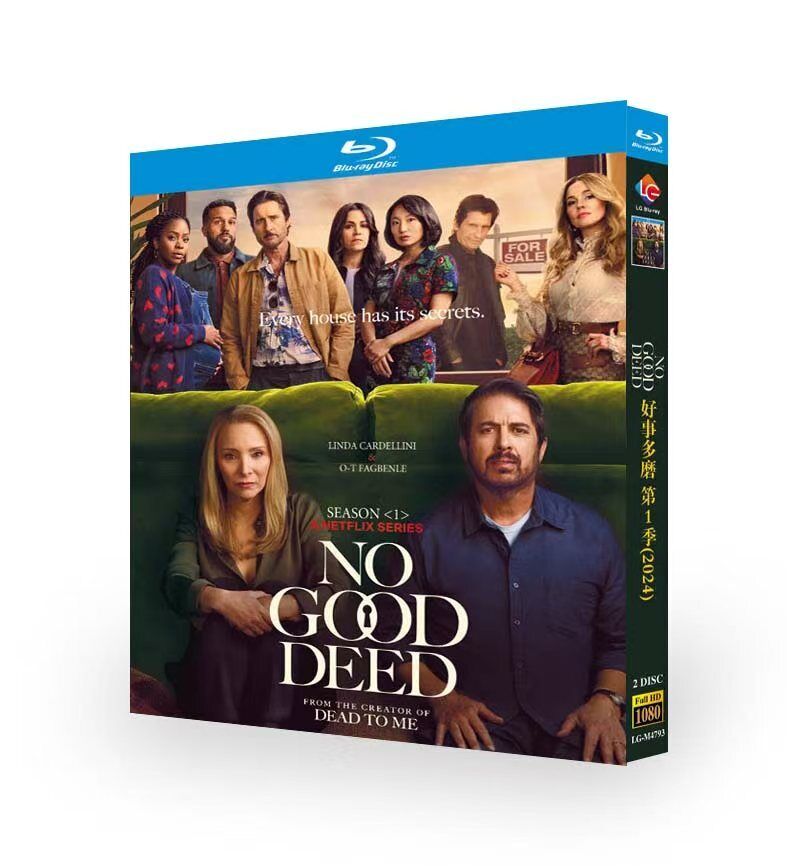 No Good Deed‎ (2024): 2-Disc All RegionPlay 1080P Seal Box NEW Blu-ray