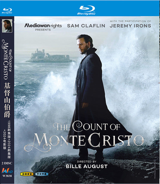 The Count of Monte Cristo‎（1998+2025）: 2-Disc All RegionPlay 1080P Seal Box NEW Blu-ray