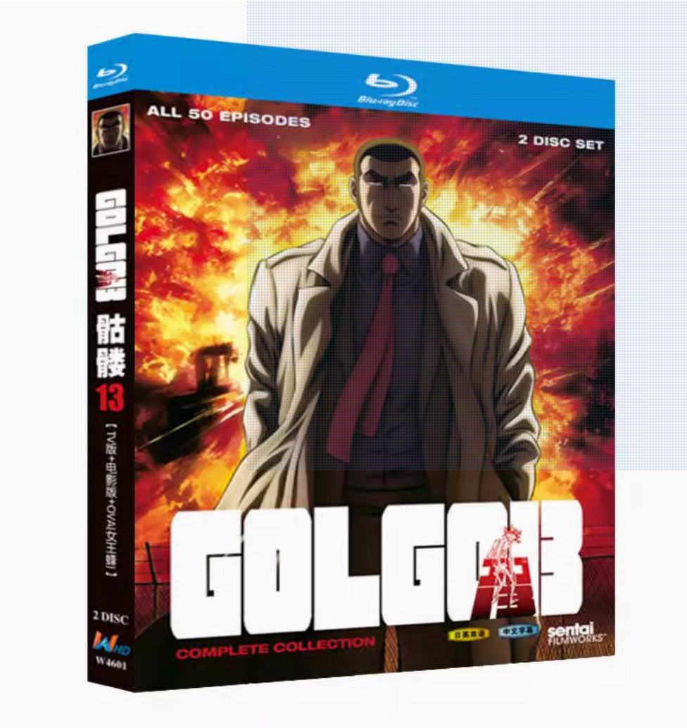 Golgo 13 2-Disc All RegionPlay 1080P Seal Box NEW Blu-ray