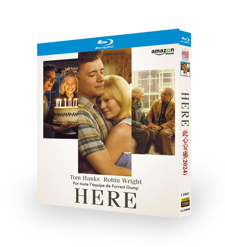 Here‎ (2024): 1 CD All RegionPlay 1080P Seal Box NEW Blu-ray