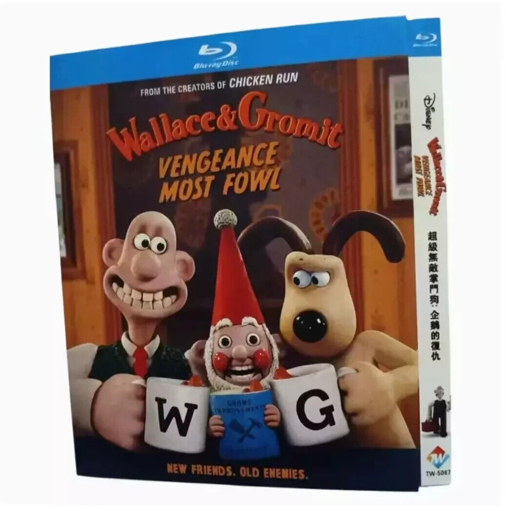 Wallace & Gromit (2024) 1-Disc All RegionPlay 1080P Seal Box NEW Blu-ray