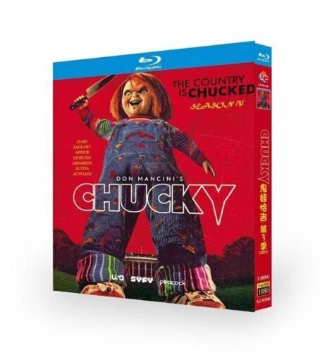 Chucky:Season 3 2024 2-Disc All RegionPlay Seal Box NEW Blu-ray