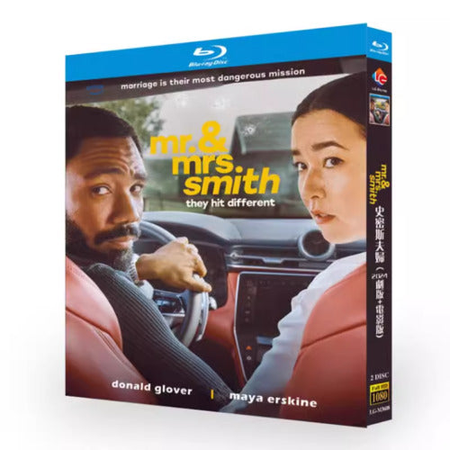 Mr. & Mrs. Smith: 2024 2-Disc All RegionPlay Seal Box NEW Blu-ray