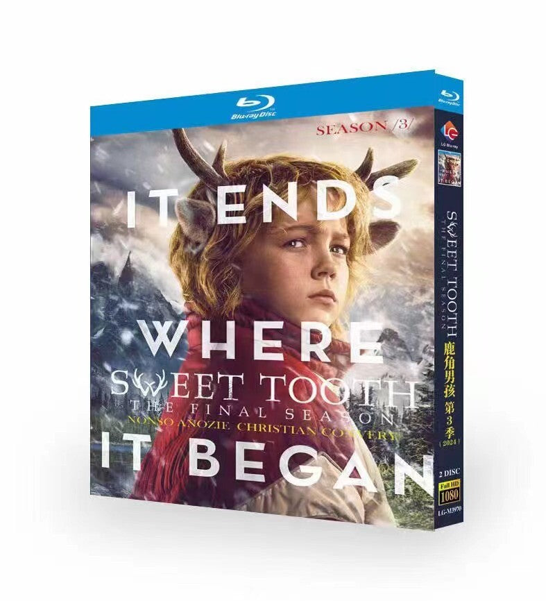 Sweet Tooth:Season 3 (2024) 2-Disc All RegionPlay Seal Box NEW Blu-ray